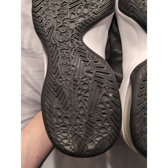 Nike Mens Air Max Audacity 843884-001 Black White Running Shoes Lace Up Size 7.5